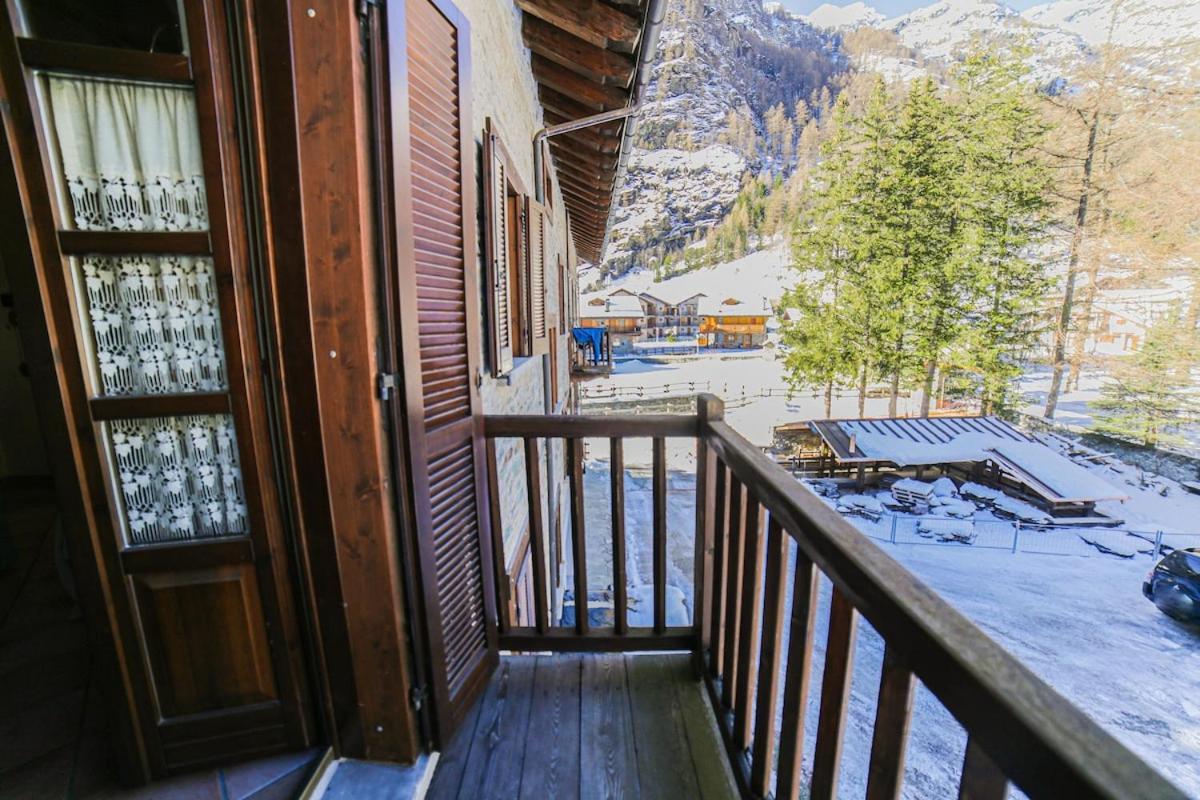 Casa Dei Larici 300M From Piste Lägenhet Gressoney-la-Trinité Exteriör bild